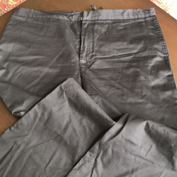 ELIE TAHARI MENS DRAW STRING DRESS PANTS WITH SLASH POCKETS AND NO BELT LOOPS XL - Picture 2 of 7